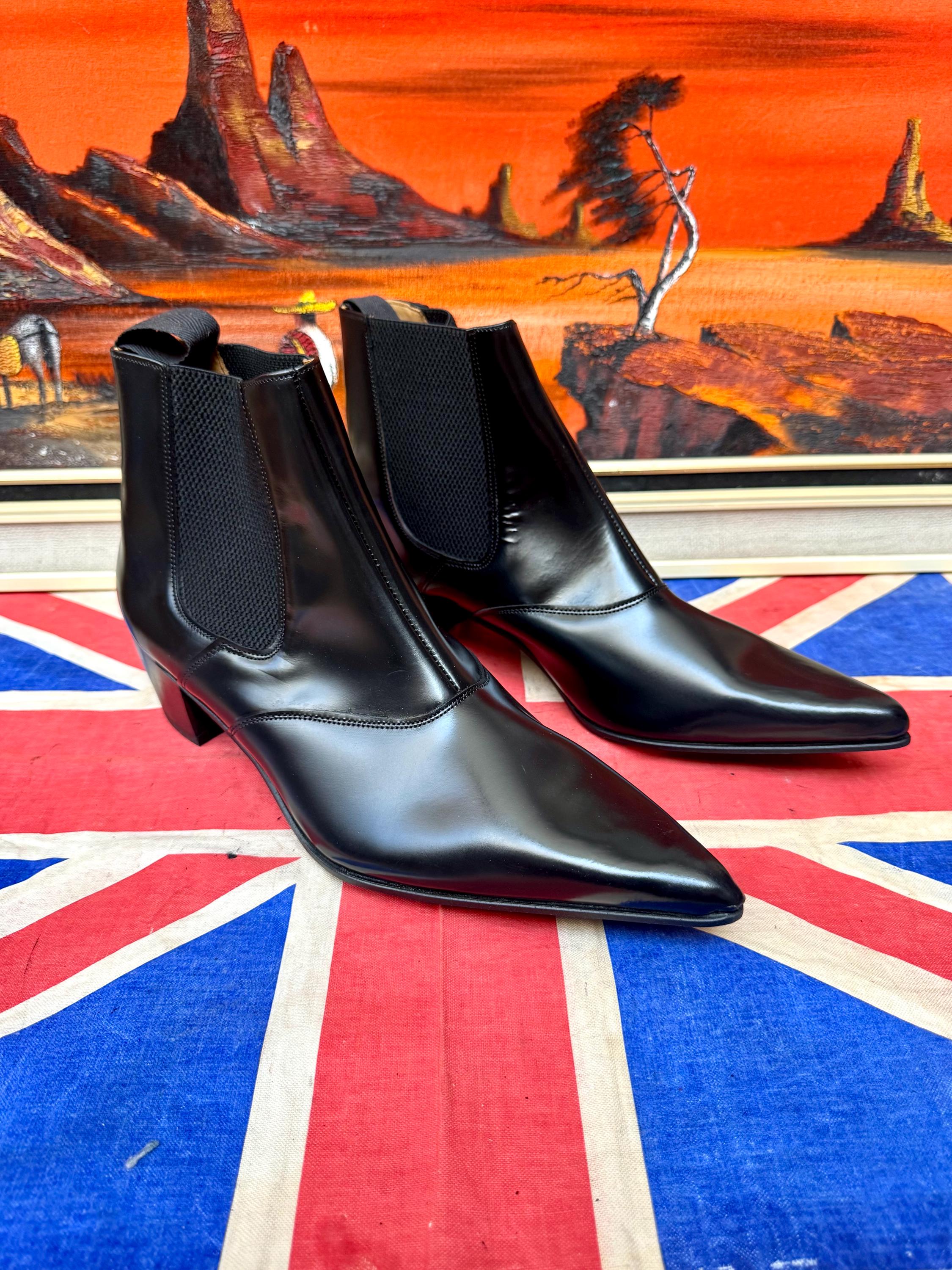 ス*ス様 ARCHIE EYEBROWS ドレスシューズ 中ヒール ビートルズ Beatles Shoes - Etsy