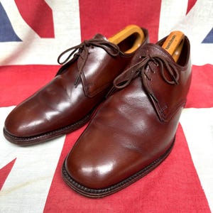 Vintage 1960's -penney's / Towncraft- Men's Plain Toe Derby
