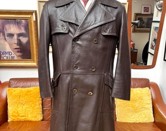 Fab Vintage Late 1960s Jonathan Faux Leather Double Breasted