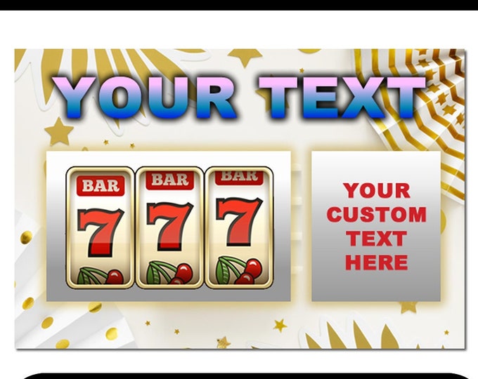 Custom background and text Prize Text Fun Faux Lottery Ticket Simulation Scratch Tickets 3.75" x 2.5" Laminated, qty discounts