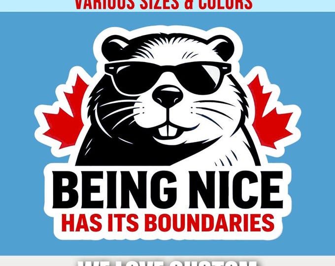 Canada Bumper Sticker, Magnet, Vinyl Sticker or Window Cling, UV Laminate Coating, laptop, water bottle