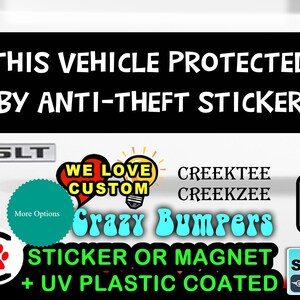 Anti theft sticker - .de