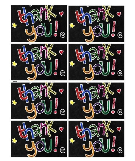 48 Assorted Super Pack Fun 3 inch x 2 inch Stickers -Thank You Stickers 48 Assorted Super Pack Fun 3 inch x 2 inch Stickers -Thank You Stickers