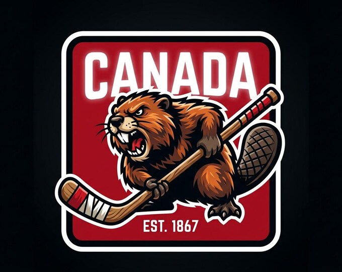 Canada Bumper Sticker, Magnet, Vinyl Sticker or Window Cling, UV Laminate Coating