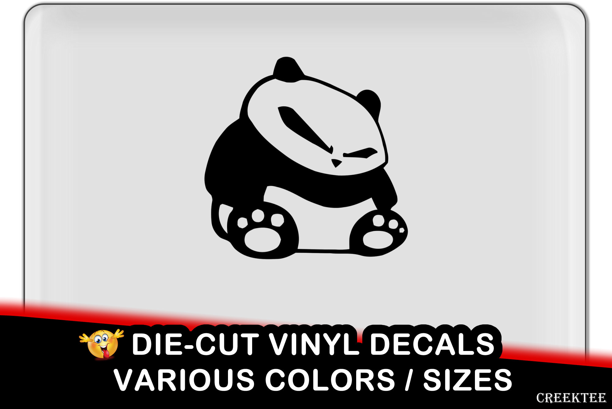 Panda jdm Vinyl Decal - fun vinyl decal in various colors Panda jdm Vinyl Decal - fun vinyl decal in various colors