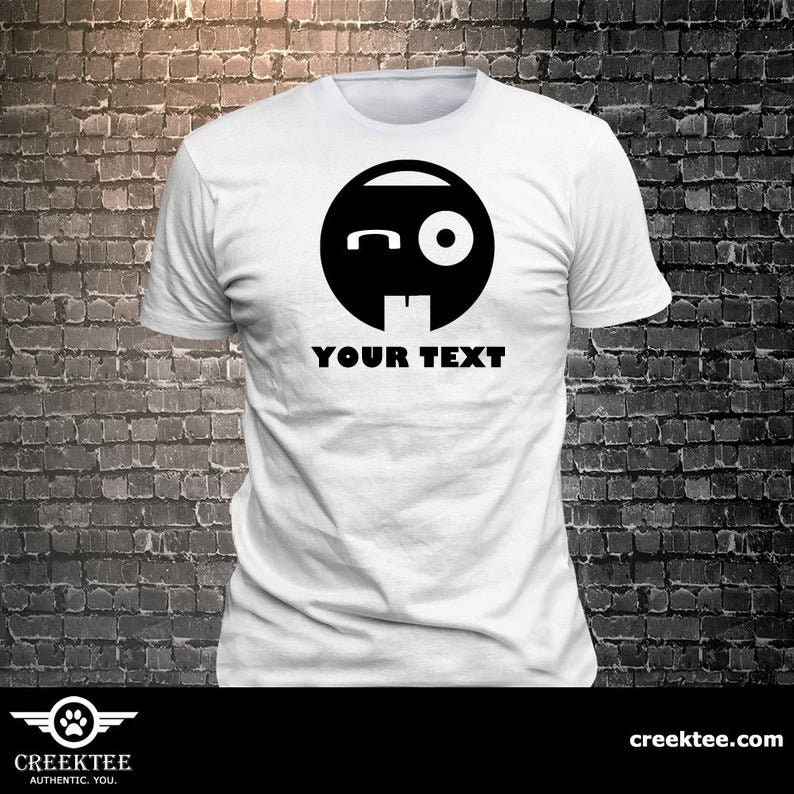 Sick Face Smiling Custom Text emoji Custom Text T-shirt Gift Fun - Funny t-shirt, fun tshirt, Customize your t-shirt... Ask us! Sick Face Smiling Custom Text emoji Custom Text T-shirt Gift Fun - Funny t-shirt, fun tshirt, Customize your t-shirt... Ask us!