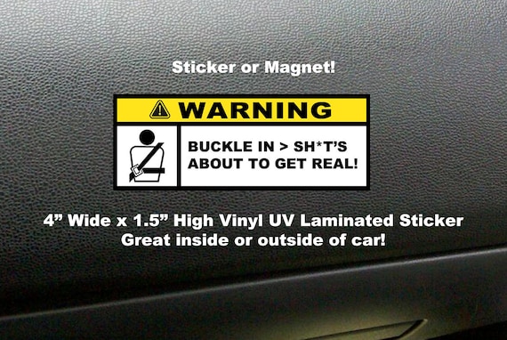 6 of Our Due to Rapid Acceleration Funny Warning Stickers or - Etsy 6 of Our Due to Rapid Acceleration Funny Warning Stickers or - Etsy