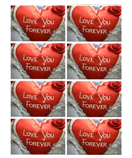 8 Fun 3 inch x 2 inch Stickers -I Love You Stickers 8 Fun 3 inch x 2 inch Stickers -I Love You Stickers