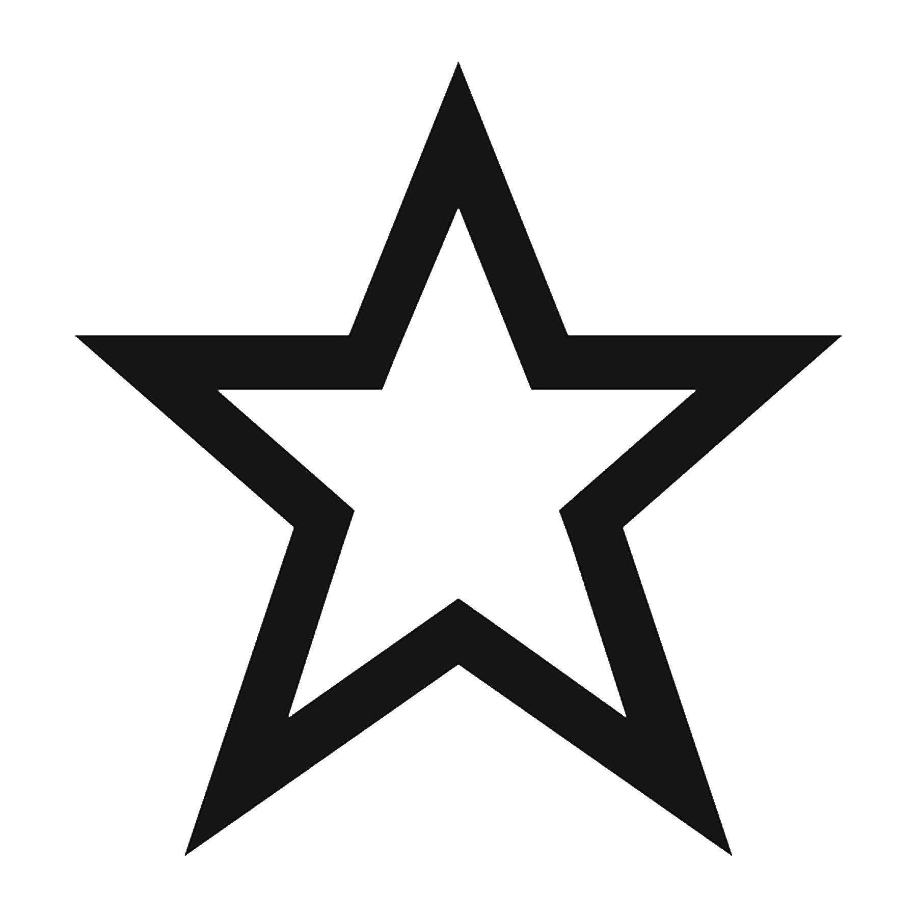 Star Vinyl Decal various sizes and colors colours