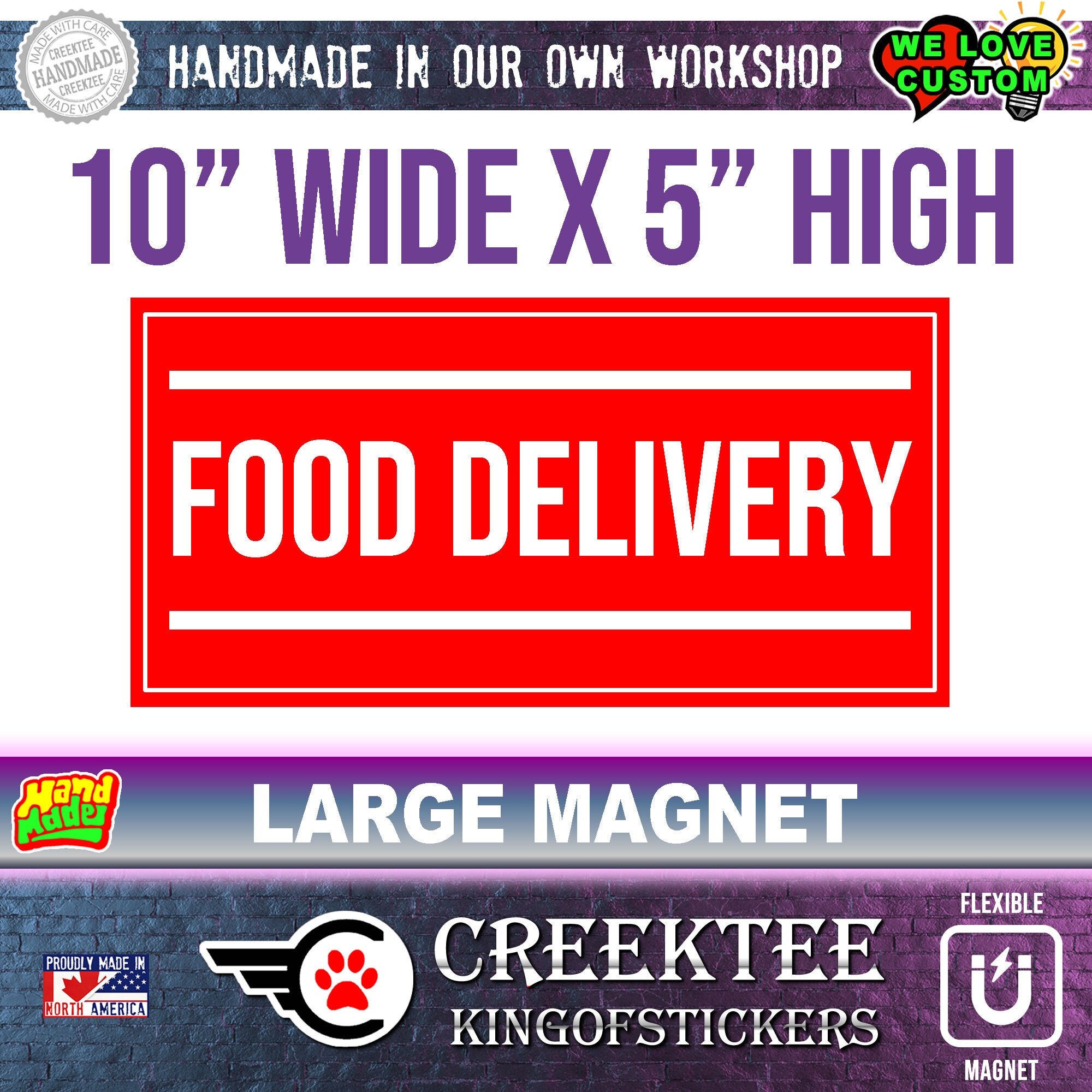 Delivery Large Magnet 10