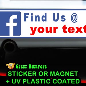Create Your Own Bumper Stickers or Magnets We Customize Your - Etsy