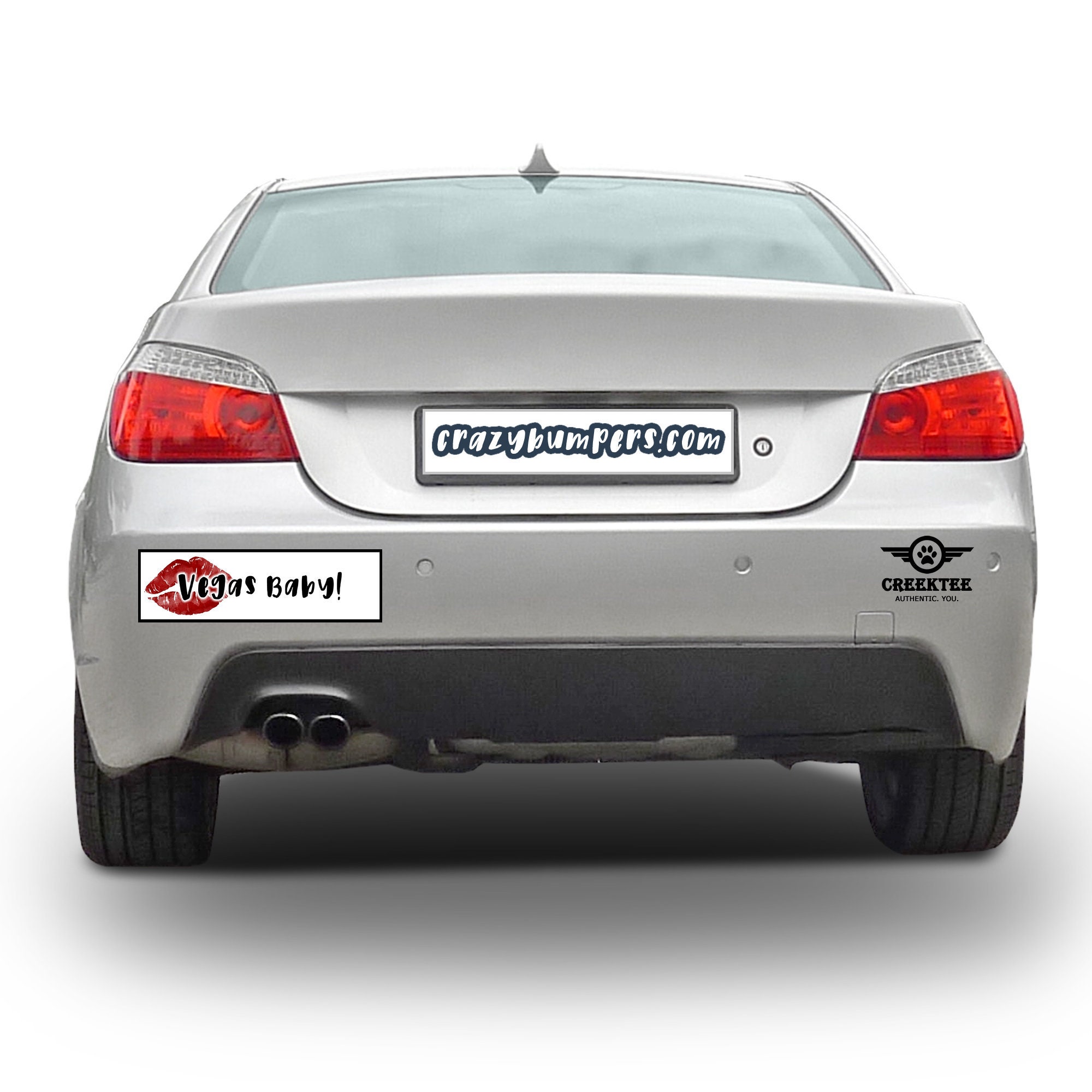 CAD$7.99 - Vegas Baby Bumper Sticker 10 x 3 Bumper Sticker or Magnetic Bumper Sticker Available - Custom changes and orders welcomed! CAD$7.99 - Vegas Baby Bumper Sticker 10 x 3 Bumper Sticker or Magnetic Bumper Sticker Available - Custom changes and orders welcomed!