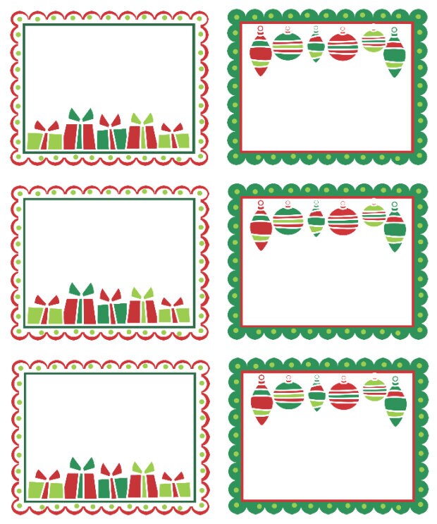 Premium Holiday Gift Tags, 2.5 inch x 3 inch Premium Holiday Gift Tags, 2.5 inch x 3 inch