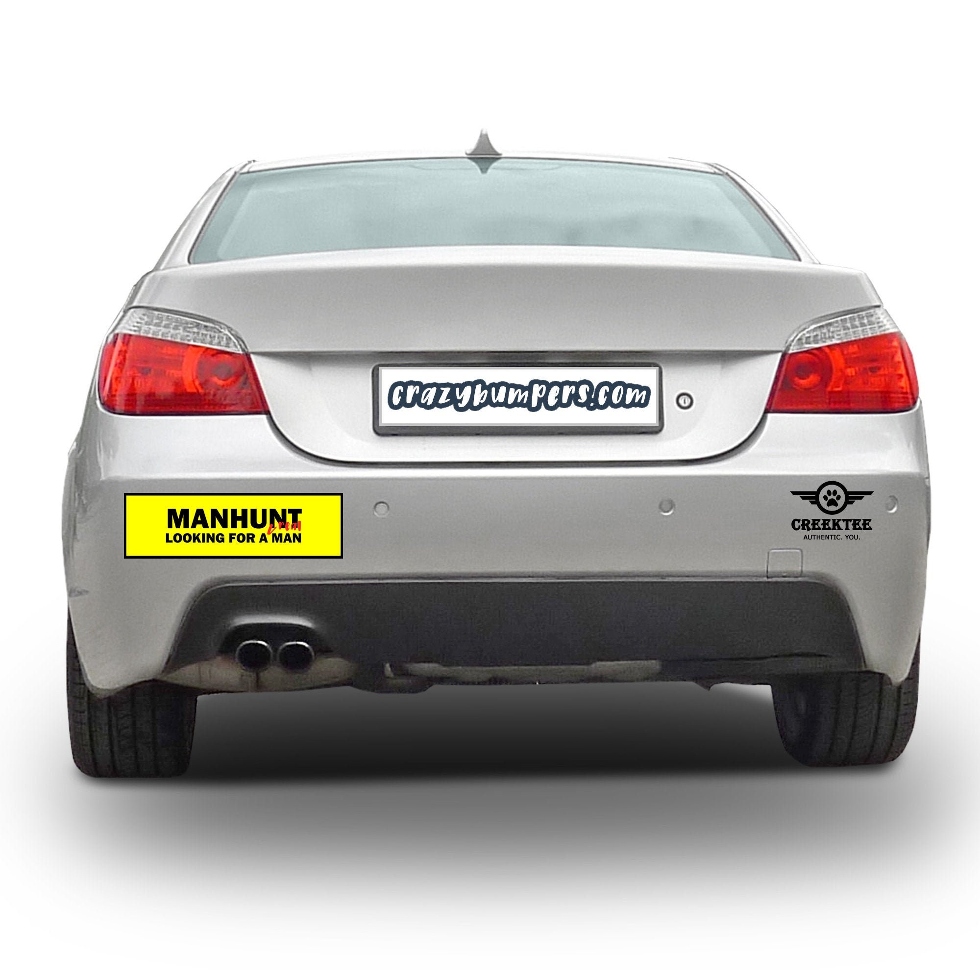 Paper Bumper 10in x 3in Why Rush Bumper Stickers