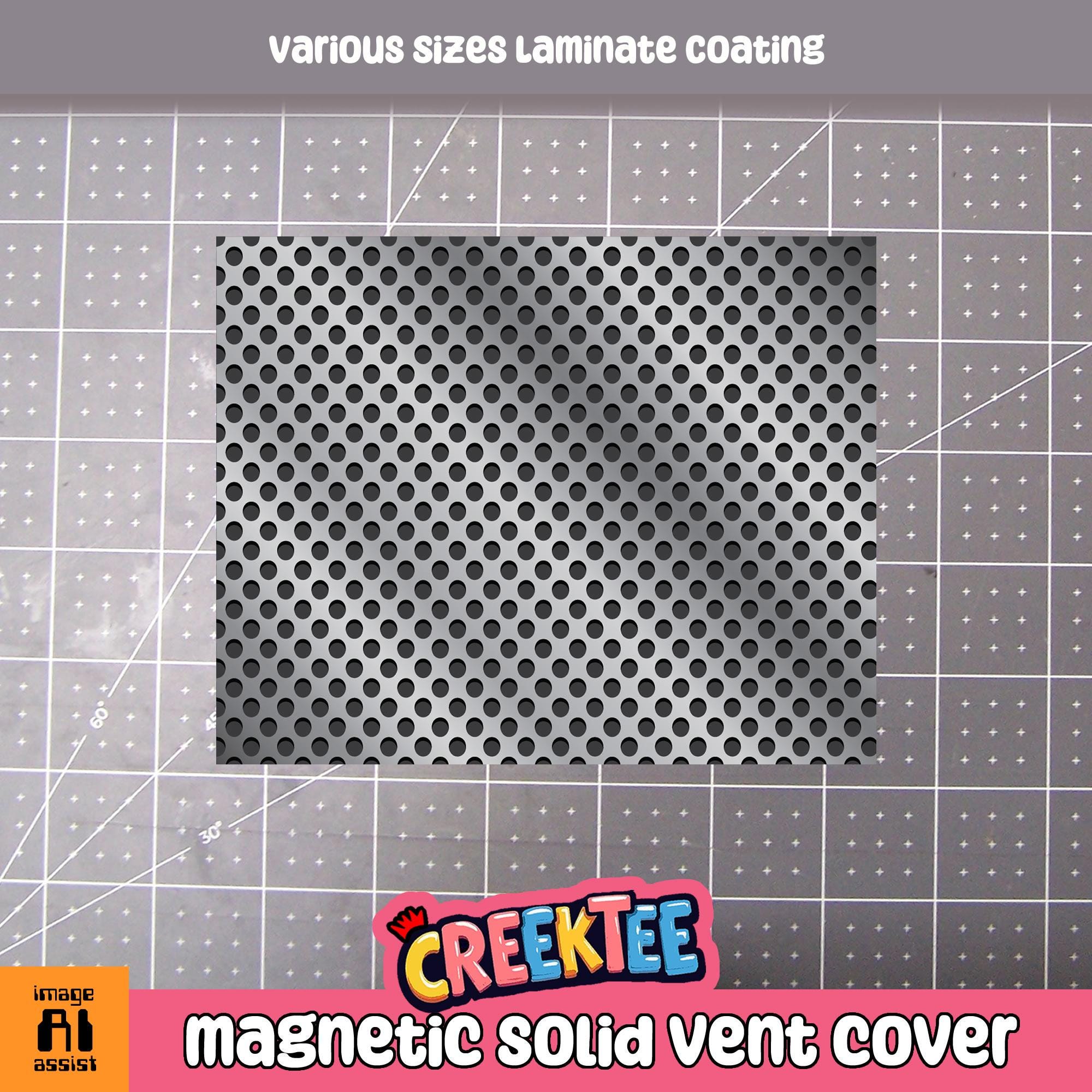 Flexible Magnetic Vent Cover Printed Design with Laminate Coating in Various Sizes