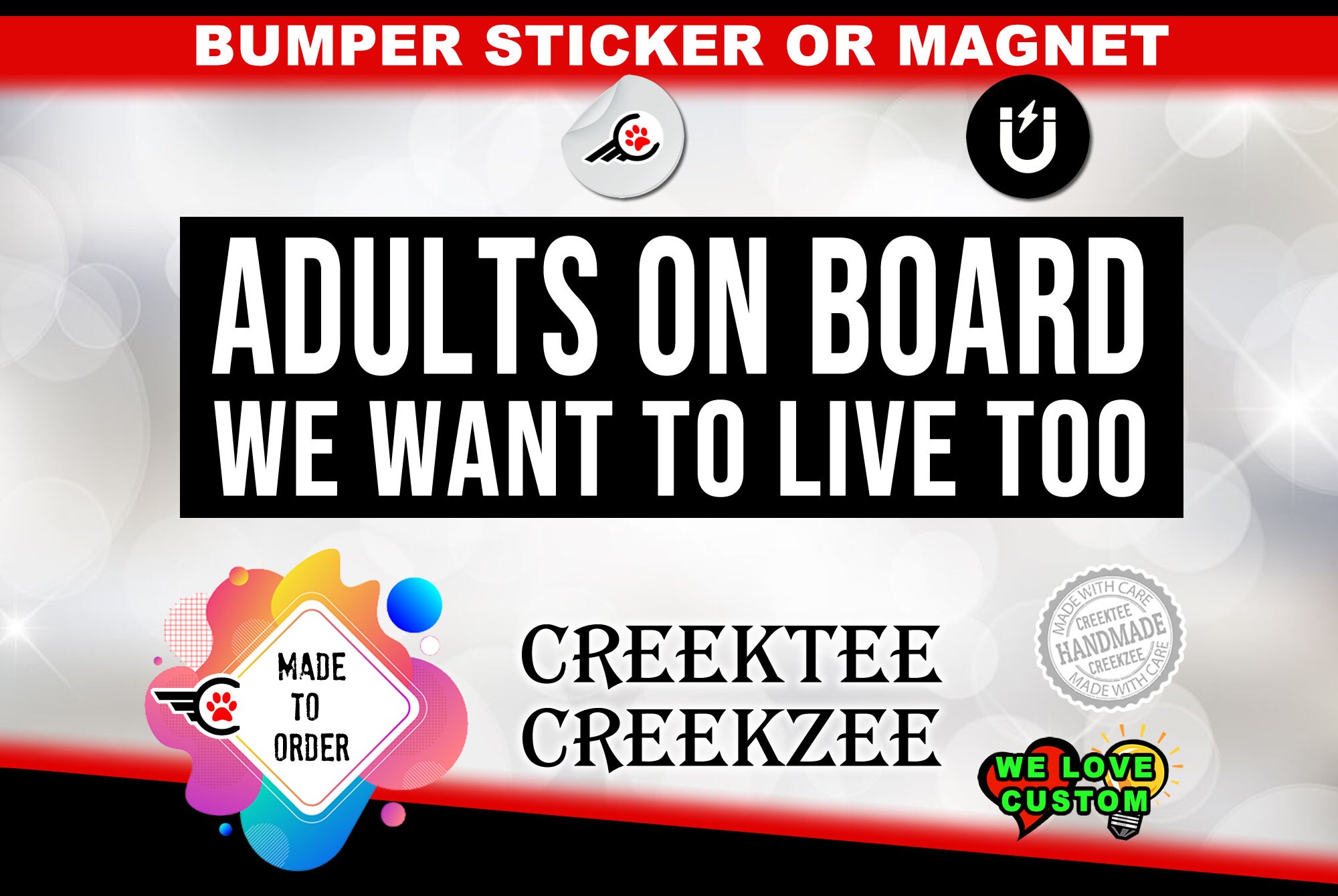 Order bumper stickers outlet