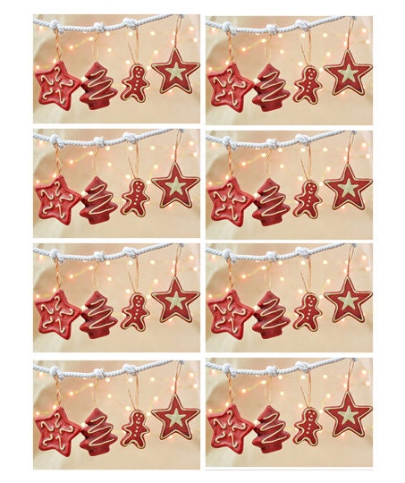 8 Fun 3 inch x 2 inch Stickers - Christmas gifts, Christmas Cards and envelopes 8 Fun 3 inch x 2 inch Stickers - Christmas gifts, Christmas Cards and envelopes