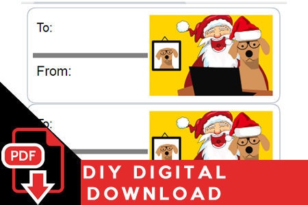 Print Your Own! Formatted For Avery 5160 - Christmas Tags For Gifts and Presents = Digital PDF Print Your Own! Formatted For Avery 5160 - Christmas Tags For Gifts and Presents = Digital PDF