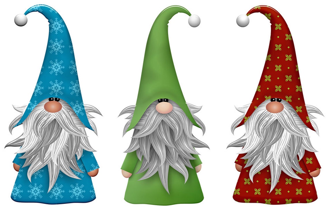 10 Large Christmas Stickers 4 Inches High by 2 Inches Wide Etsy