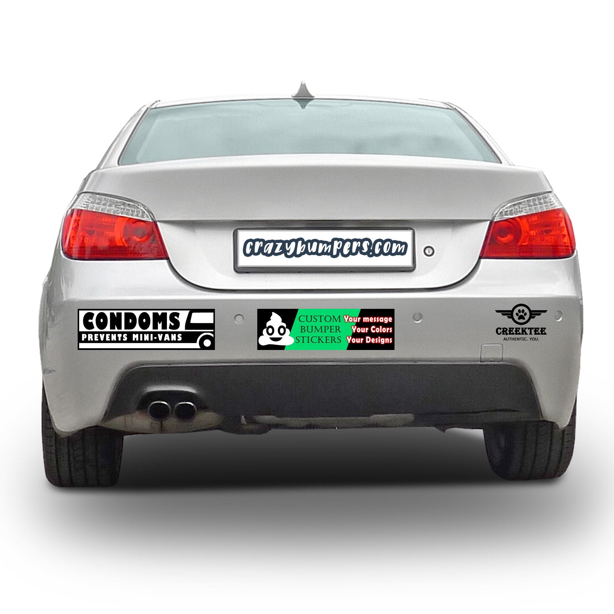 Condoms Prevents Mini-Vans 10 x 3 Bumper Sticker or Magnetic Bumper Sticker Available - Custom changes and orders welcomed! Condoms Prevents Mini-Vans 10 x 3 Bumper Sticker or Magnetic Bumper Sticker Available - Custom changes and orders welcomed!