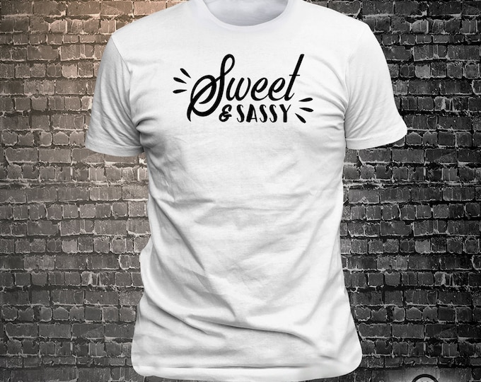 Sweet & Sassy print t-shirt