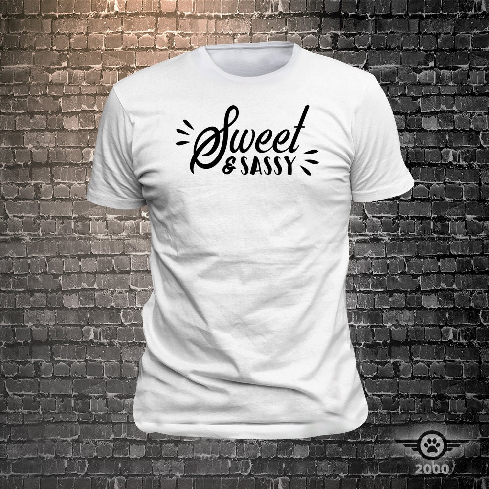 Sweet & Sassy print t-shirt Sweet & Sassy print t-shirt