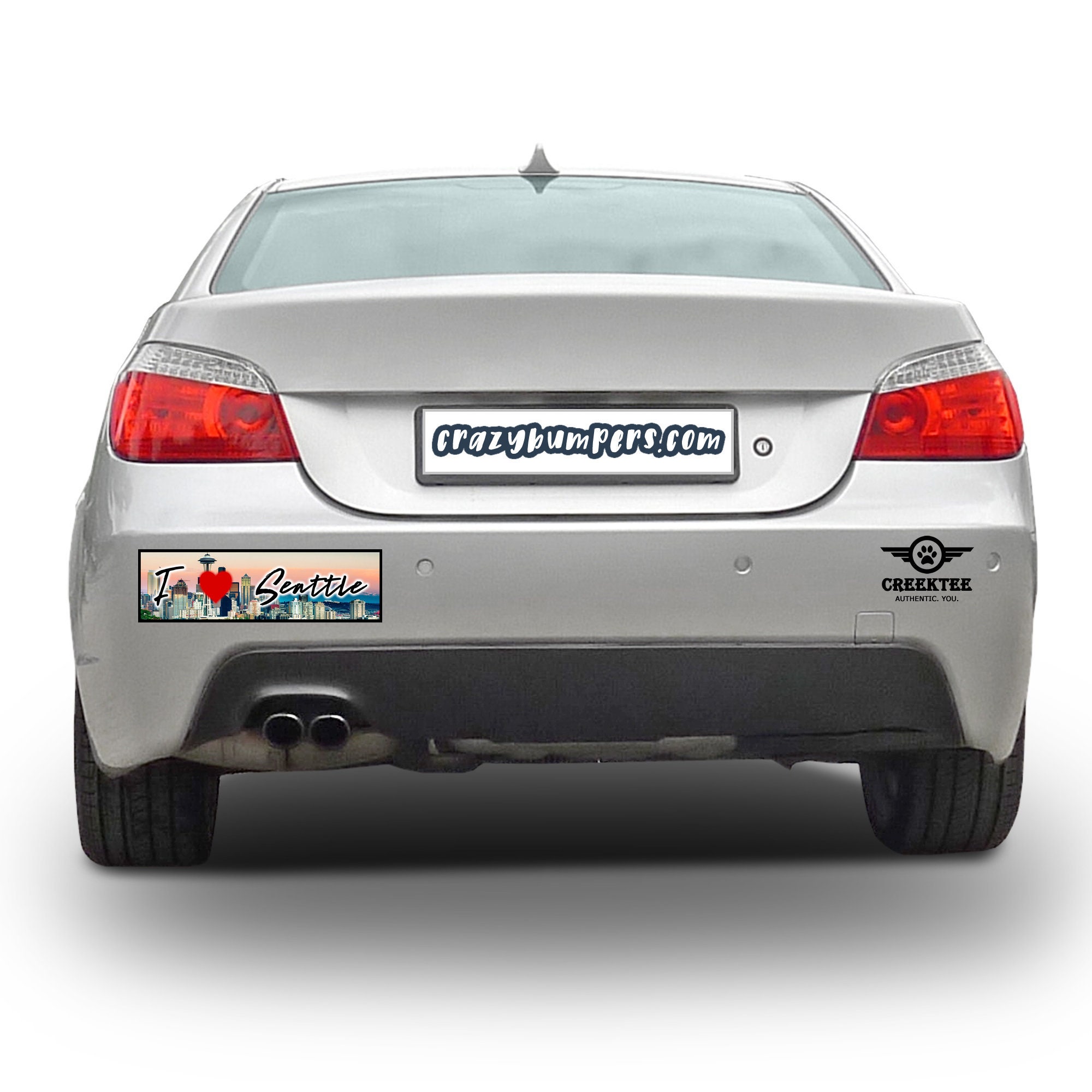 CAD$7.99 - I Love Seattle 10 x 3 Bumper Sticker - Custom changes and orders welcomed! CAD$7.99 - I Love Seattle 10 x 3 Bumper Sticker - Custom changes and orders welcomed!
