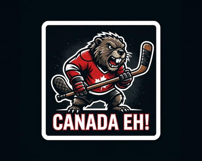 Canada Eh! Bumper Sticker, Magnet, Vinyl Sticker or Window Cling, UV Laminate Coating