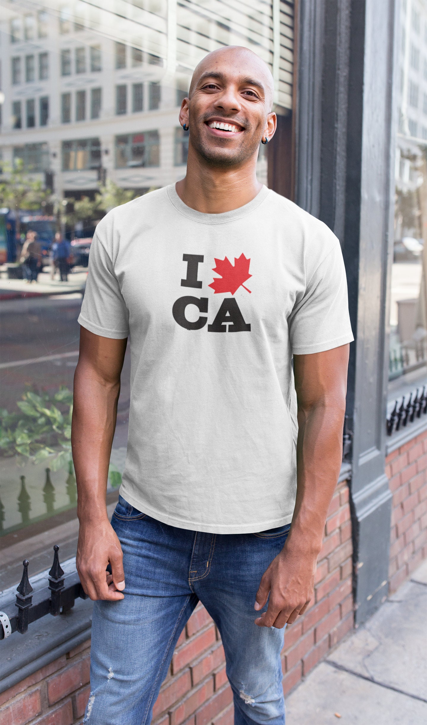 Canada long lasting vinyl print t-shirt Canada T-Shirt
