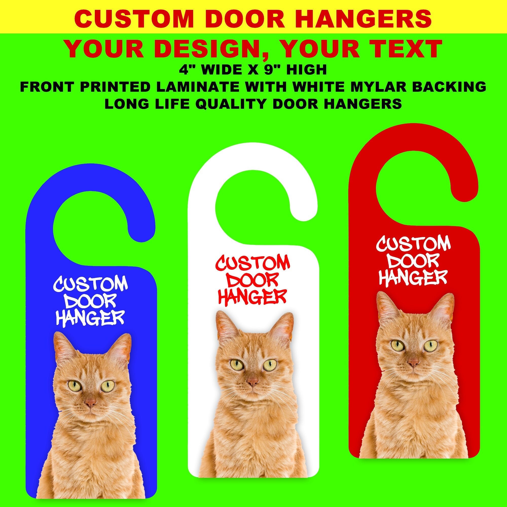 Custom Door Hangers, Door Hanger Printing