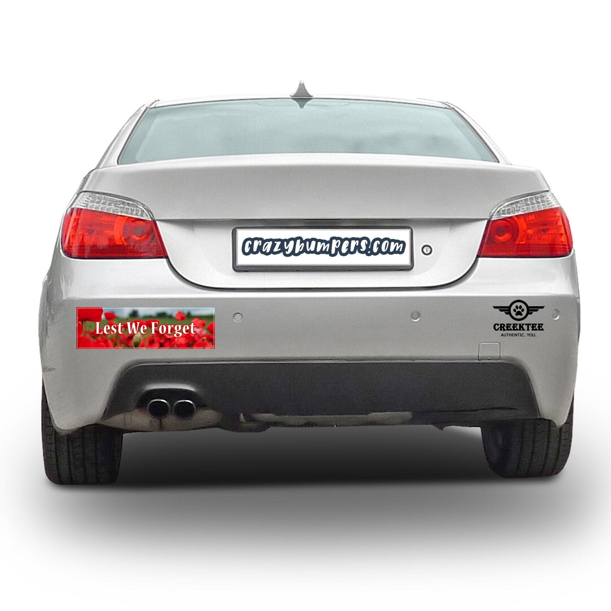 Lest We Forget Remembrance Day 10 x 3 Bumper Sticker - Custom changes and orders welcomed! Lest We Forget Remembrance Day 10 x 3 Bumper Sticker - Custom changes and orders welcomed!