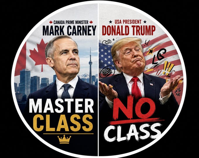 USA Canada Master Class No Class Bumper Sticker, Magnet, Vinyl Sticker or Window Cling, UV Laminate Coating, laptop, water bottle