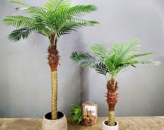 Palmera Areca Artificial: Planta Tropical Decorativa de Seda