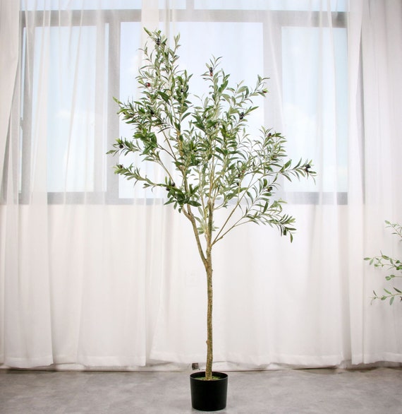 Home Decor 6 Feet Olive Tree Artificial Trees Unique Forest Arts 6
