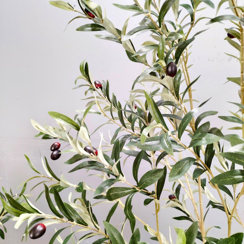 4 foot,6 foot Artificial olive tree,artificial tree,silk tree,Artificial Silk Plant,artificial olive tree image 9