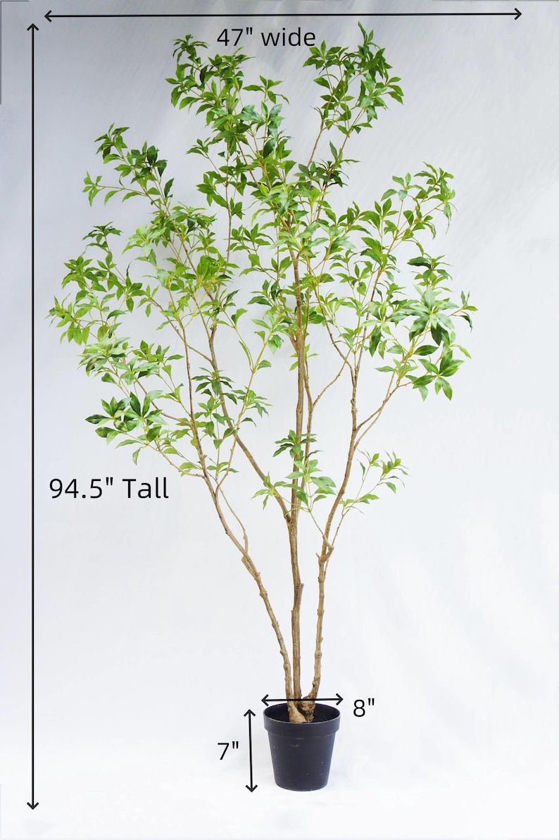 8 Foot, 7 Foot Large Artificial Japanese Enkianthus Tree Faux - Etsy