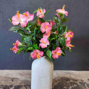 31&quot; Silk Hibiscus Flower Spray, Hibiscus bushes