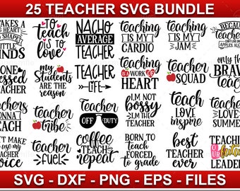 Download Teacher Svg Bundle Etsy