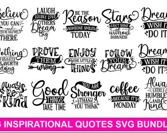 Download Positive Quotes Svg Etsy SVG, PNG, EPS, DXF File