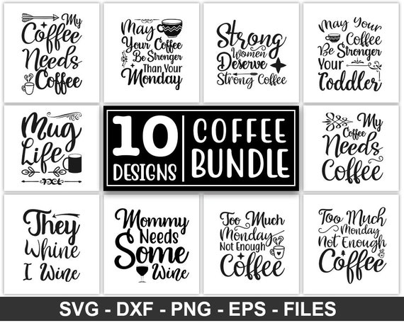 Download Coffee Bundle Svg Coffee Svg Coffee Mug Svg Mug Design Svg Etsy