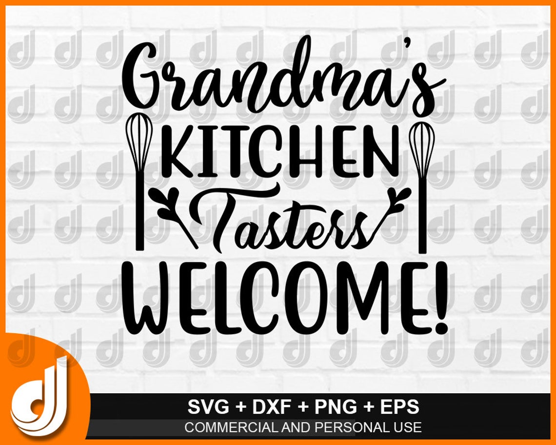 Grandma’s Kitchen Svg: kitchen QUOTE Svg | Etsy