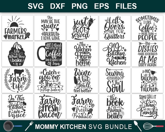 Download Kitchen Svg Bundlesvg Bundlesvg Fileskitchen Etsy