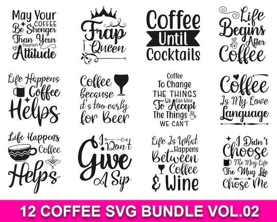 Download Coffee Bundle Svg Coffee Svg Coffee Mug Svg Mug Design Svg Etsy