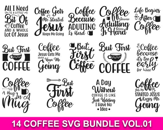 Download Coffee Bundle Svg Coffee Svg Coffee Mug Svg Mug Design Svg Etsy