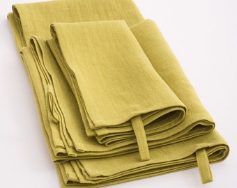 Linen Tea Towels, Linen Gift, Kitchen Towels