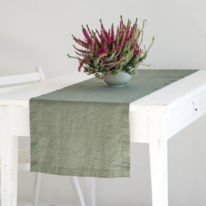 Table Runner, Linen Table Runner, Linen Table Decor