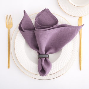 Linen napkins. Washed linen napkins. Soft linen napkins for your kitchen and table linens.