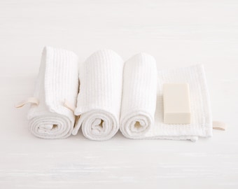 Linen Waffle Towels, Hand Towel, Face Towel, Body Towel, Bath Linen Towel