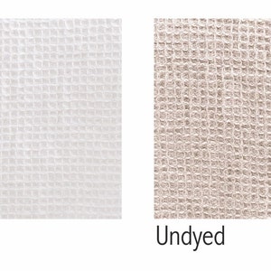 Linen Blanket, Linen Throw Blanket, Bedspread, Undyed Waffle Linen Blanket, Coverlet, Linen Bed Throw image 8