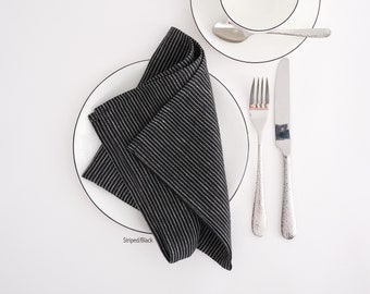 Linen napkins. Washed linen napkins. Soft linen napkins for your kitchen and table linens.